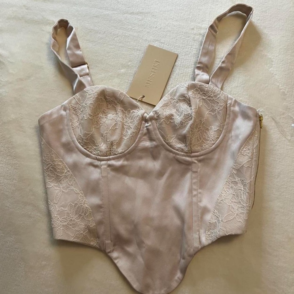 NWT MESHKI CORSET TOP XS